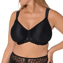 Triumph Damen BH Modern Finesse WP, gepolstert, verstellbare Träger, 95C, Schwarz