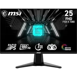 MSI G255F 24,5-Zoll-Gaming-Monitor mit 180Hz, 1ms Reaktionszeit und sRGB-Farbraum