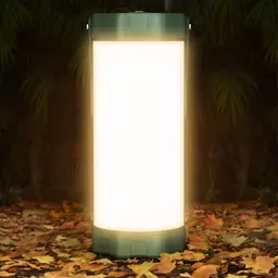 Glocusent Campinglampe – 106 LED Akkulampe mit 1200 Lumen, 5 Helligkeitsstufen, IP68 wasserdicht, ideal für Outdoor