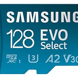 Samsung EVO Select microSD-Karte mit SD-Adapter, 128 GB für Smartphone und Tablet, UHS-I U3
