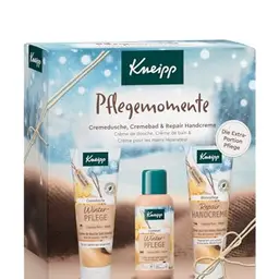 Kneipp Geschenkeset - Winterpflege mit Cremedusche, Cremebad und Handcreme - Wohlfühlmomente für die kalte Jahreszeit