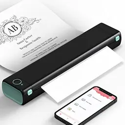 Phomemo M08F Mobiler A4 Drucker für Unterwegs – Bluetooth Thermodrucker für Android und iOS