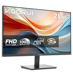 KOORUI E2212F 21.45 Zoll FHD Monitor, 100Hz, HDMI, Augenfreundlich, Neigbar, VESA 100 x 100mm