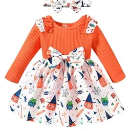 Borlai Mädchen Strampler Kleid Set mit Rüschen und Blumenmuster