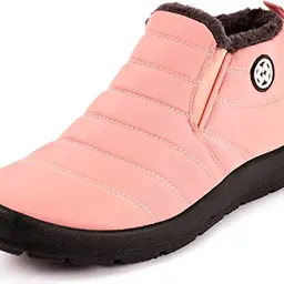 Gaatpot Winterschuhe Damen Wasserdicht Winterstiefel Hell Pink Gr. 36