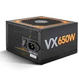 NOX XTREME URANO VX 650W ATX Netzteil – 80 PLUS Bronze, leiser 120mm Lüfter für Gaming-PCs