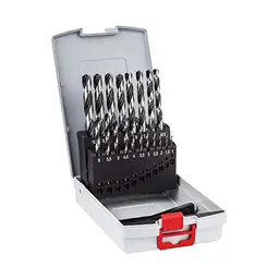 Bosch Professional Spiralbohrer-Set 19-teilig für Metall, mit ProBox