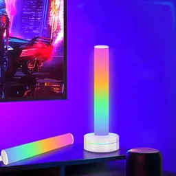 Shixuanzhi Smart RGB Lightbar, Musik Sync LED Lampe für PC & TV, 16 Millionen Farben, USB-Aufladung, dimmbar