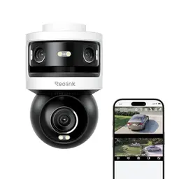 Reolink 10MP Außen-Sicherheitskamera mit 3x Weitwinkel, PT, KI, Nachtsicht, 24/7-Aufzeichnung, PoE