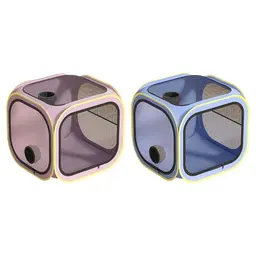 Hunde-Trocknerbox – Tragbare Fellpflegekiste für alle Hunde und Katzen, 500 g, PVC