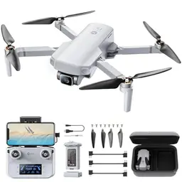 Holy Stone HS360E GPS Drohne mit 4K Kamera, 6KM FPV, 30 Min Flugzeit, unter 249g, für Anfänger
