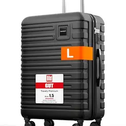 Travely Polycarbonat Koffer 67cm - Robuster Hartschalenkoffer mit Rollen & TSA Schloss, Reisekoffer, Handgepäck