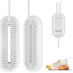 Joytential Elektrischer Schuhtrockner mit Timer, leiser Stiefeltrockner für Schuhe und Stiefel, EU Stecker