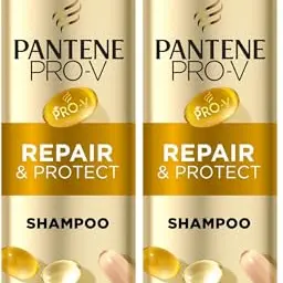 Pantene Pro-V Repair & Care Shampoo 250ml für schwaches und trockenes Haar, schützt die Haarbindungen, ohne Silikone und Farbstoffe