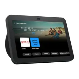 Echo Show 8 - Smart HD-Touchscreen mit 3D-Audio und Alexa - Anthrazit