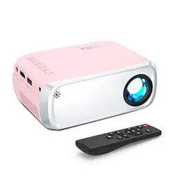 Tragbarer LED Mini Projektor für Outdoor Filme - kompatibel mit HDMI, USB, Laptop, TV Stick, iOS und Android