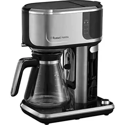 Russell Hobbs Kaffeemaschine Attentiv - Digitale Touch-Bedienfläche mit Brühstärkeneinstellung und Cold Brew-Funktion
