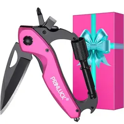 Weihnachtsgeschenk für Frauen, Mama, Oma – Multi-Tool-Taschenmesser, Camping-Gadgets für Wandern, Angeln, Muttertag, Geburtstag, Adventskalender 2025, Schwester