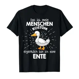 Menschen Kostüm: Bin ich eine Ente? Halloween T-Shirt