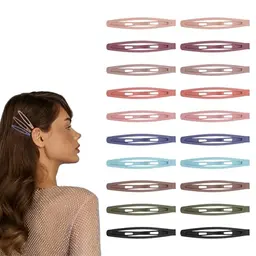 Wanmu 20 Stück bunte Haarspangen für Mädchen und Damen – Metall Haarclips als Haarschmuck