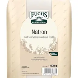 Fuchs Professional Natron - Vielseitiges Pulver für Backen, Reinigung und Geruchsneutralisation | 1 kg