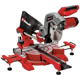 Einhell Zug-Kapp-Gehrungssäge TC-SM 216 mit Zugfunktion und Drehtisch