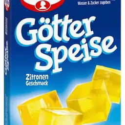 Dr. Oetker Zitronen-Götterspeise, 12er Pack (12 x 500 ml)
