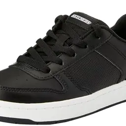 Skechers Boys Sneaker in Schwarz mit Weißem Trim - Größe 30 EU