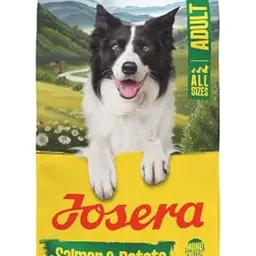 JOSERA Adult Lachs & Kartoffel, 12,5 kg - Trockenfutter für erwachsene Hunde, getreidefrei, monoprotein, wenig Protein