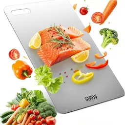 Titan Schneidebrett, lebensmittelecht und langlebig – ideal für Küche, Camping & Alltag (40 x 25 cm)