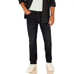 Amazon Essentials Herren Stretchjeans - Dunkles Indigo, 32W / 32L