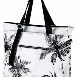 Große wasserdichte Strandtasche mit Reißverschluss für Damen und Herren, leicht, ideal für Urlaub und Wochenenden