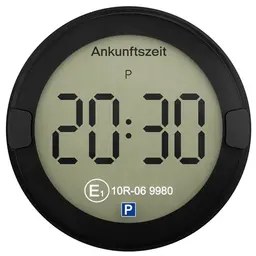 OOONO P-DISC NO2 - Elektronische Parkscheibe mit KBA-Zulassung für Autos