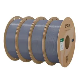 eSUN PLA+ Filament 1.75mm, 1kg, Grau, 4er-Pack 3D Drucker Filament