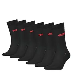 Levi’s Classic-Socken, 6er-Pack aus Bio-Baumwolle