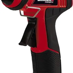 Einhell Akku-Heißklebepistole TC-CG 3,6/1 Li - 160 °C, Anti-Tropf-System, inkl. Metallbox und 4 Heißklebestiften
