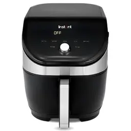 Instant Vortex Slim 5.7L Heißluftfritteuse 5-in-1 - 1700W, Edelstahl, zum Frittieren, Backen, Grillen und Aufwärmen