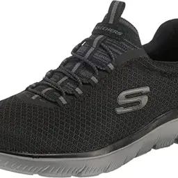 Skechers Herren Sneaker Summits-52811, Schwarz, Größe 42 EU