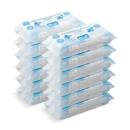 Amazon Ultrasensitive Babyfeuchttücher, 720 Stück, unparfümiert, 12 Packungen