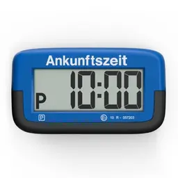 Needit elektronische Parkscheibe Park Micro I mit KBA-Zulassung, kompakte digitale Parkuhr mit gut lesbarem Display, langlebige Batterie, nur 9,4 mm dünn
