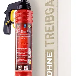 F-Exx 8.0 Schaum-Feuerlöscher 800ml für Haushalt und Küche - Made in Germany