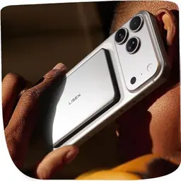 LISEN Slim Magsafe Powerbank 5000mAh für iPhone 17/16/Pro Max - Magnetische Mini Power Bank, 18W PD USB-C Zubehör