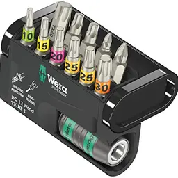 Wera Bit Sortiment 12-teilig - Bit-Check Wood TX HF 1