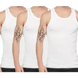 Bahob® Herren-Tanktop, 3er-Pack, sportlich und weich, mehrfarbig, Größe 3XL