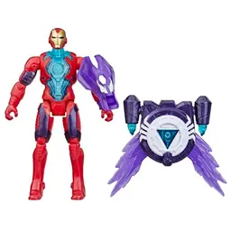 Marvel Avengers Venom Versus Epic Iron Man Superhelden-Figur, bewegliche Gliedmaßen, Spielzeug für Kinder ab 4 Jahre