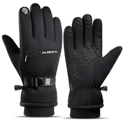 Meayll Winterhandschuhe für Herren und Damen - Wasserdicht, Atmungsaktiv und mit Touchscreen