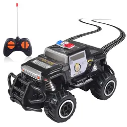 Ferngesteuertes Polizeiauto mit Licht – Robustes Mini RC Offroad Auto für Kinder ab 3 Jahren