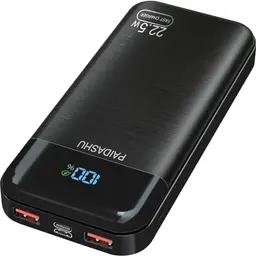 Power Bank 27.000mAh 22,5W Schnellaufladende Powerbank mit USB-C und LED Display, 3 Ausgängen, Tragbares Ladegerät für Smartphones