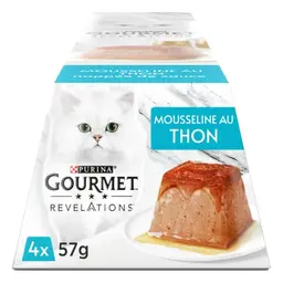 Gourmet Revelations Thunfisch Musselin, 4 x 57 g