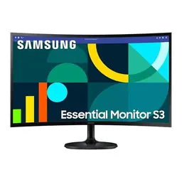Samsung 27 Zoll Curved Monitor, Full HD, 100 Hz, Flicker Free, Schwarz